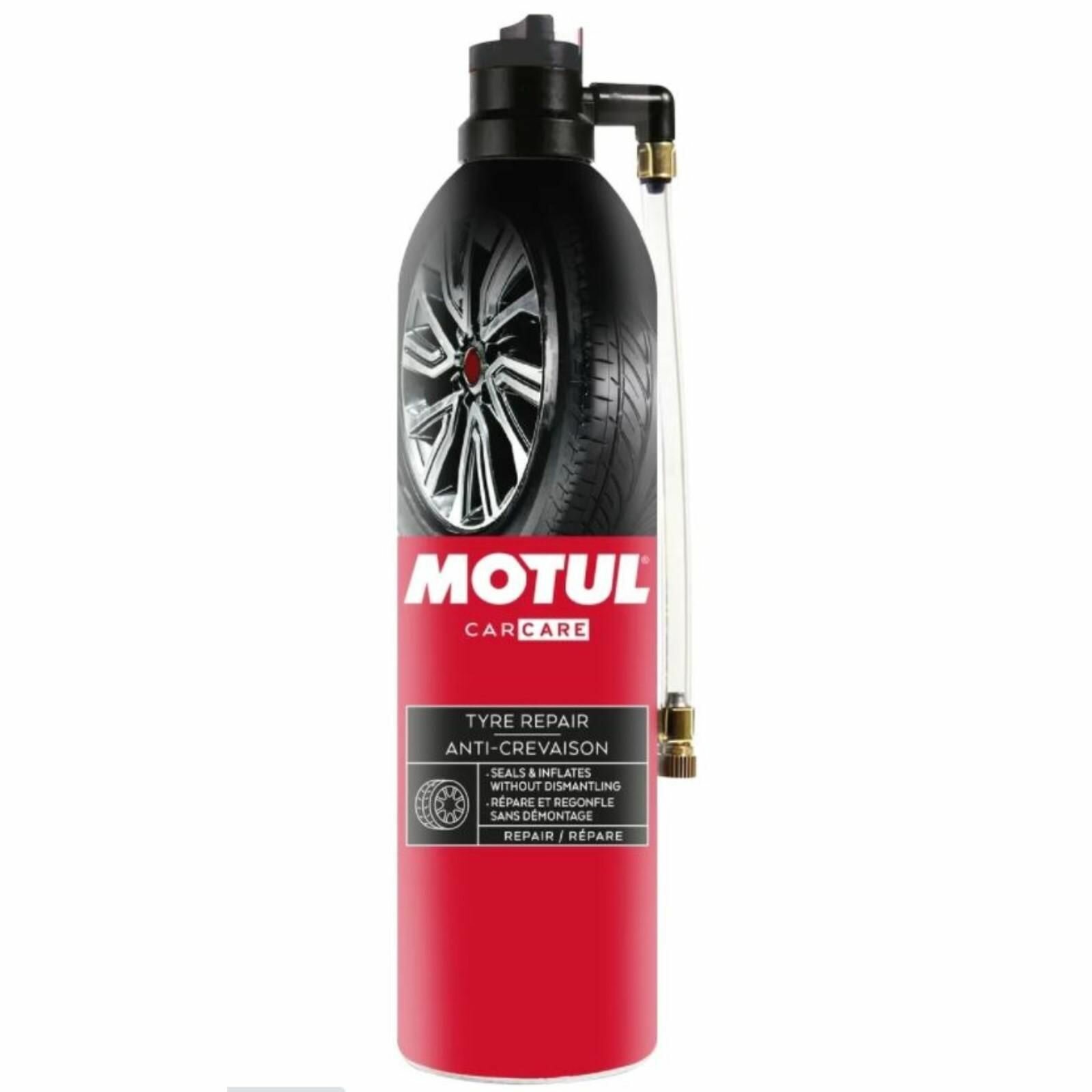 Средство для ремонта и подкачки шин MOTUL TYRE REPAIR