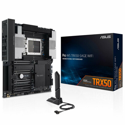 Материнская плата ASUS PRO WS TRX50-SAGE WIFI pro ws wrx80e sage se wifi amd swrx8 wrx80 pcie 4 0 ws mb rtl 3 066262