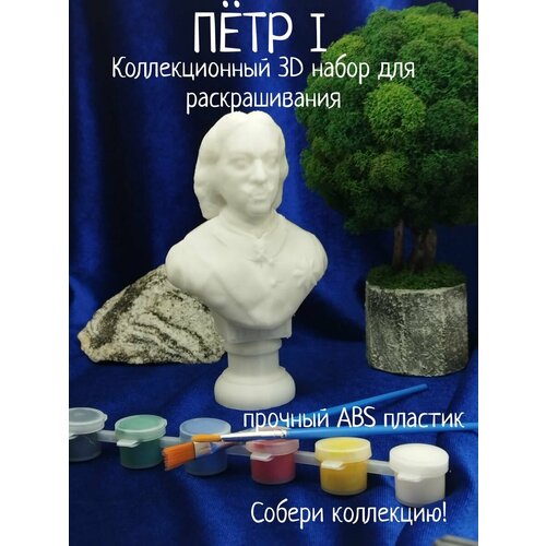 Пётр I Коллекционный 3D набор для раскрашивания