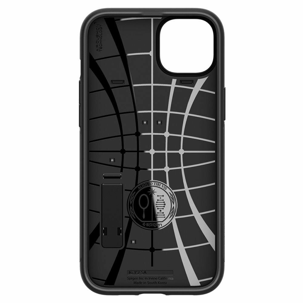 Чехол SPIGEN для iPhone 14 Plus - Slim Armor - Черный - ACS04657 — фото 1