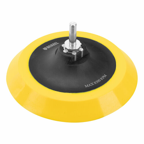 Тарелка опорная для дрели и УШМ с липучкой Denzel 150 мм мягкая с адаптером c М14 на d8 76249 735₽