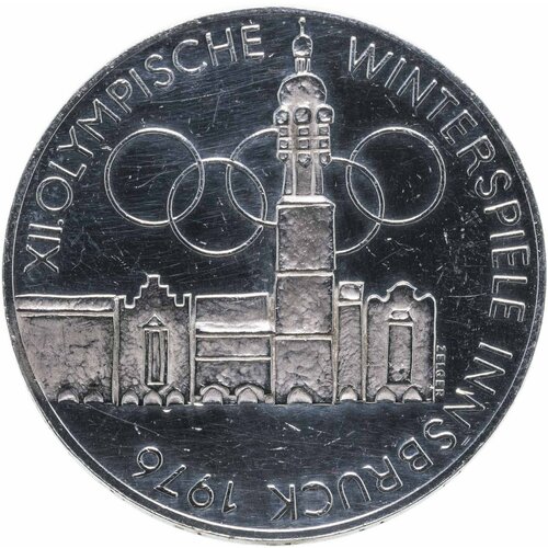 Австрия 100 шиллингов (shillings) 1975 Щит XII зимние Олимпийские Игры австрия 100 шиллингов shillings 1976 200 лет бургтеатру австрия