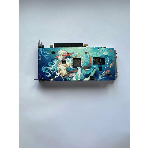Rx 580 8Gb Backplate anime skin 1100000₽