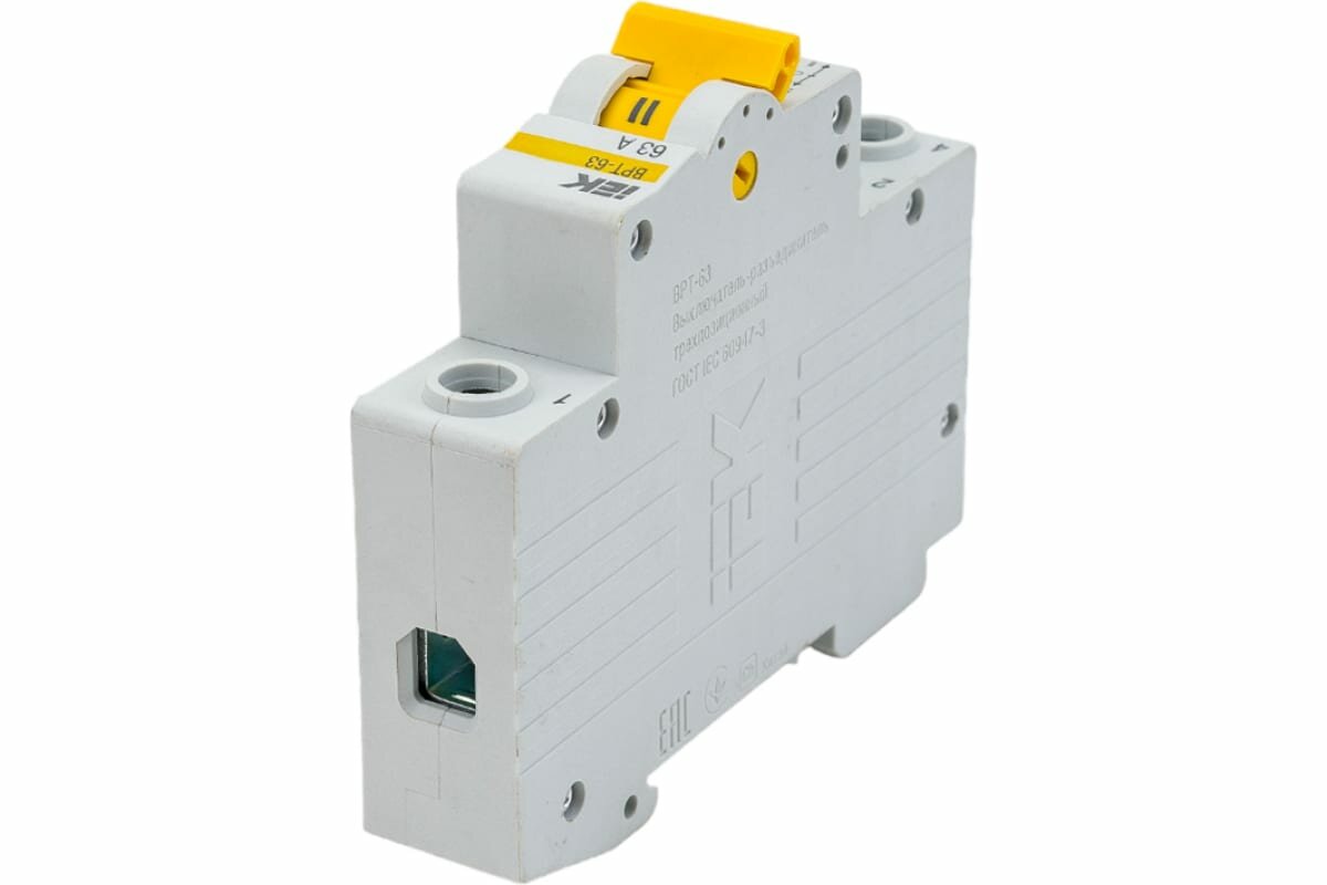 фото IEK MPR10-1-063 Выключатель нагрузки/рубильник