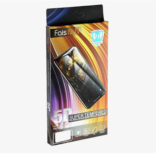Стекло защитное FaisON для APPLE iPhone 12/12 Pro, GL-10, Full Screen, 0.33 мм, 5D