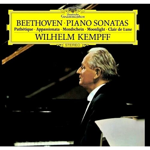 Beethoven-Piano Sonatas 8 14 23-Wilhelm Kempff*sealed! < 2017 Decca LP (Виниловая пластинка 1шт) компакт диски deutsche grammophon wilhelm kempff beethoven piano sonatas nos 8 14 21