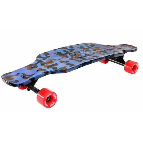Скейтборд Longboard Shark TIR 31 Army Blue/Red