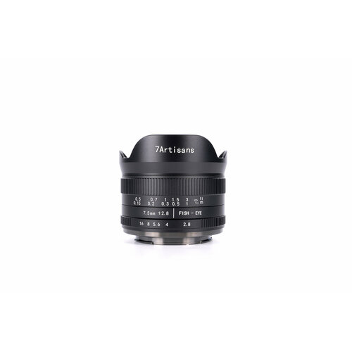 Объектив 7Artisans 7.5mm f/2.8 Mark II для Micro 4/3