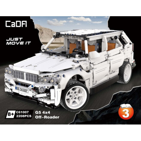 Конструктор CaDa внедорожник BMW G5 4WD - C61007W (2208 деталей)