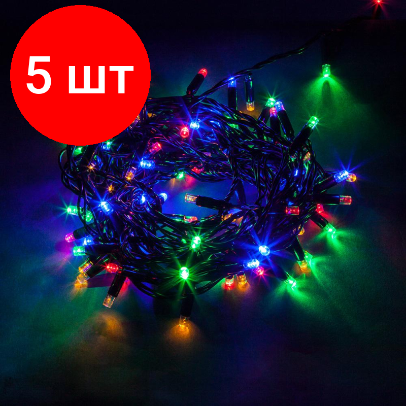фото Гирлянда линейная LED мульти 2м. 32282 FERON (3шт.)