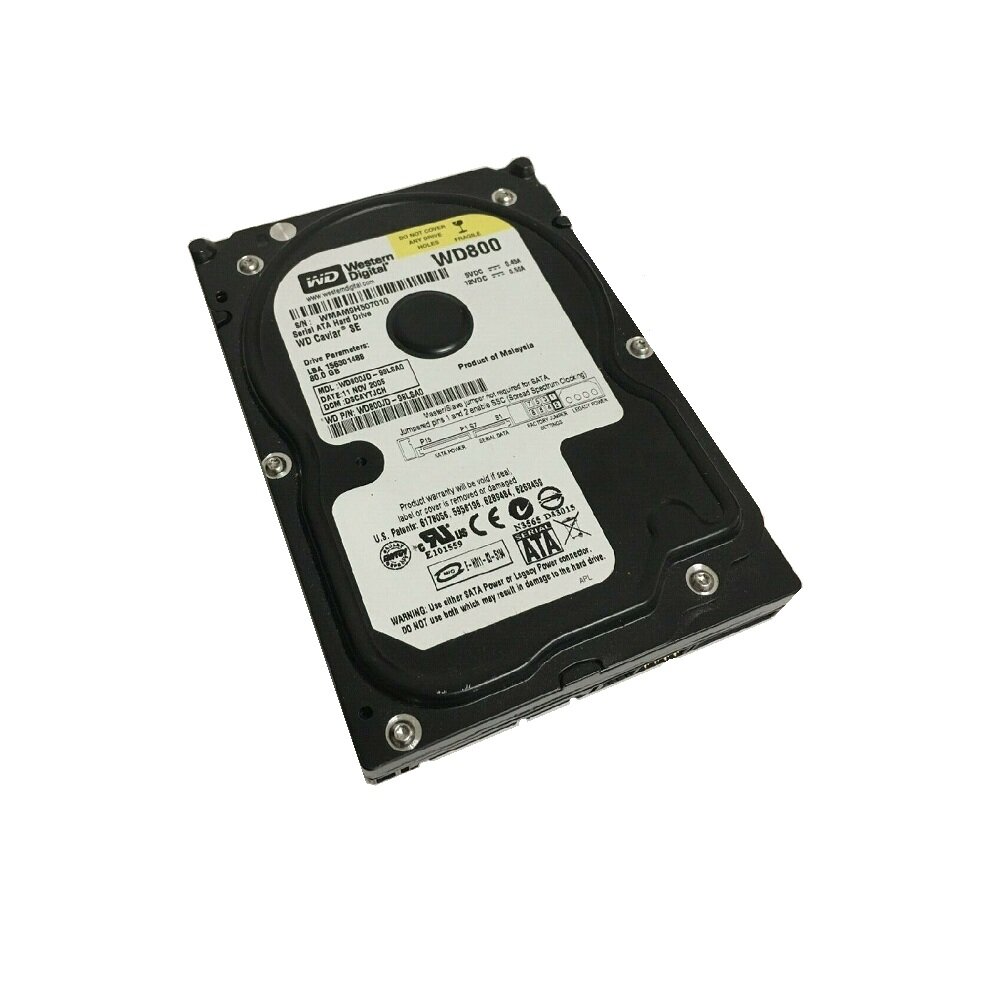 Винчестер SATA 80Gb WD Caviar SE WD800JD-00JNA0