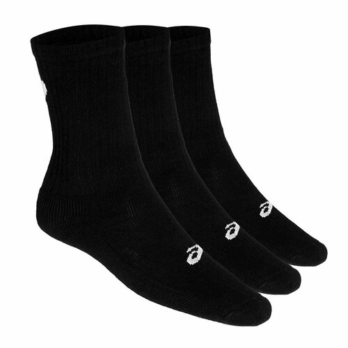 Носки ASICS, 3 пары, размер M, черный носки комплект 3 пары rip curl icons crew sock 3 pk цвет 3282 multi размер 1sz