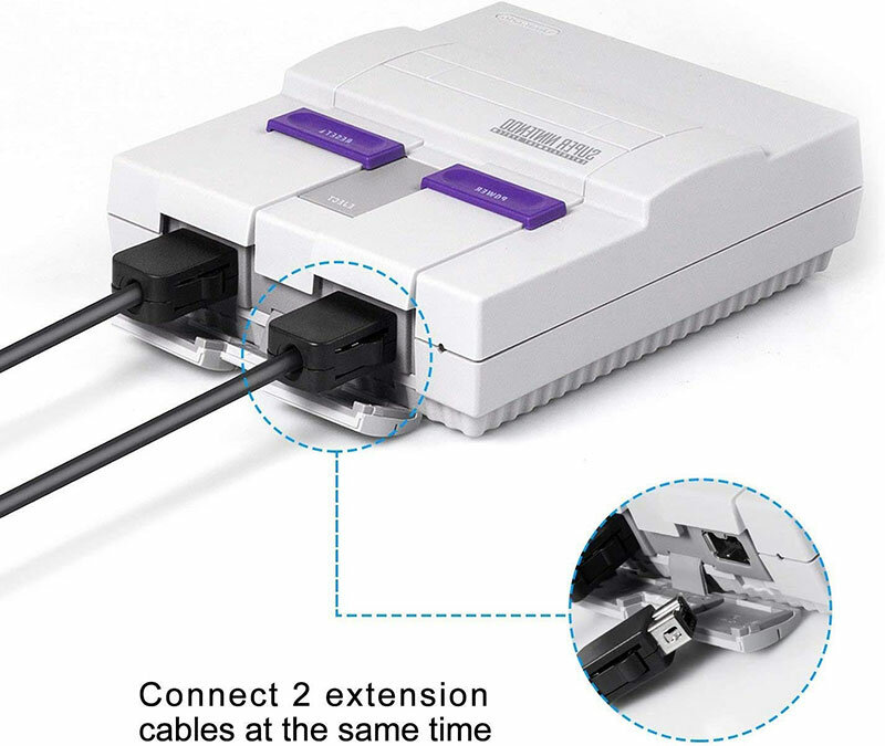 Удлинительный кабель для контроллеров NES Mini / Wii U / Wii (Dobe TYW-8037)