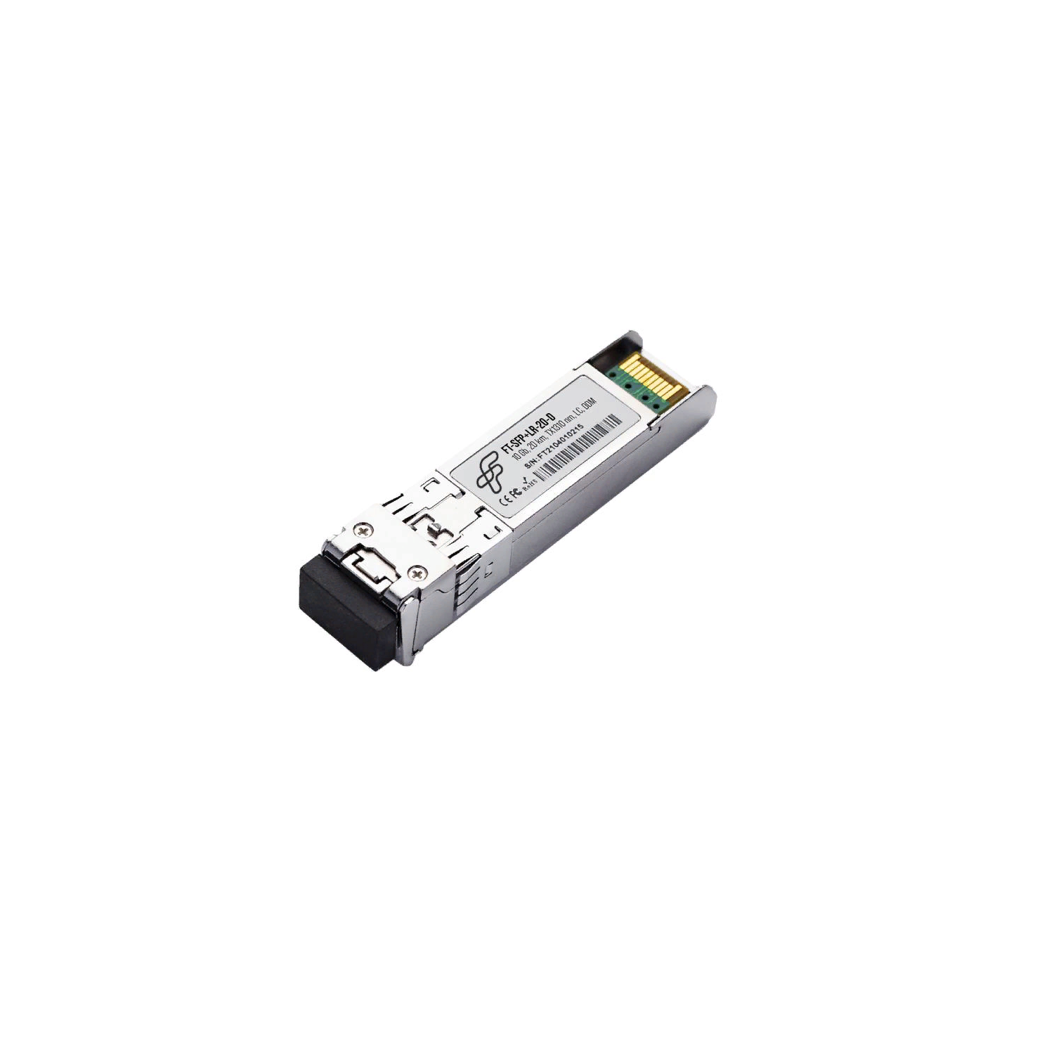 Приёмопередатчик FiberTrade FT-SFP+-LR-20-D Трансивер 10G SFP+ LC SMF 20km 1310nm laser (прошивка Mellanox) OEM {10}