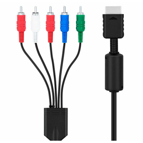 высококачественный компонентный кабель для ps3 xbox 360 wii 5rca компонентный аудио видео av кабель линейный кабель аксессуары для игр Компонентный кабель для PS3/PS2 (Component AV cable)