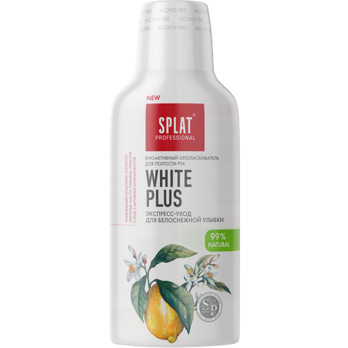 Ополаскиватель для полости рта SPLAT Professional White Plus, 275мл