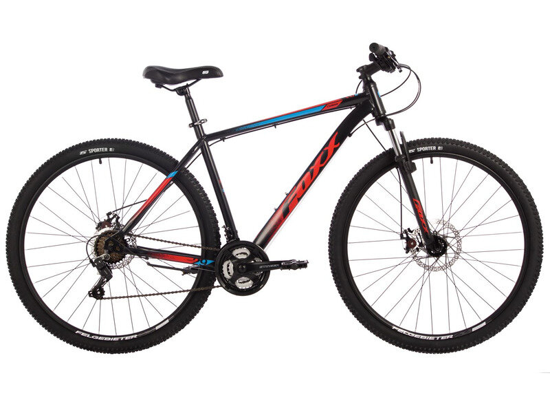 Горный велосипед Foxx Caiman 29, год 2024, цвет Черный, ростовка 20