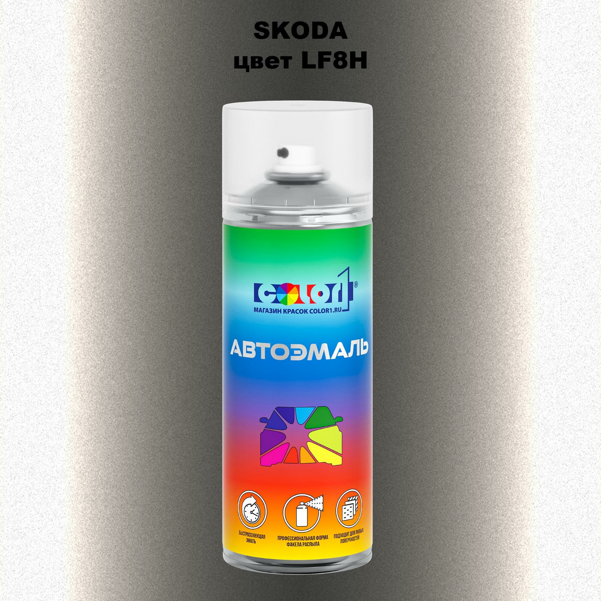 Аэрозольная автоэмаль Color1 атмосферостойкая Skoda