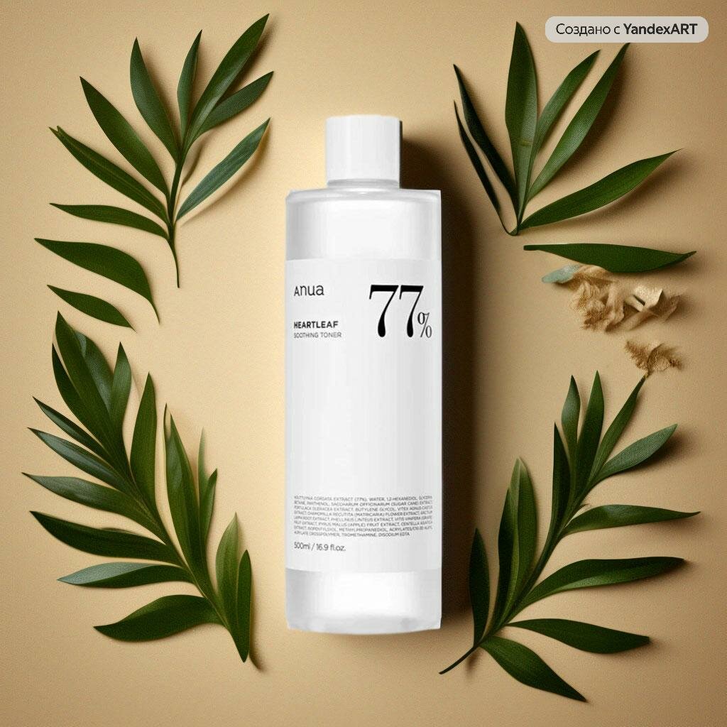 Успокаивающий тонер с экстрактом хауттюйнии Anua Heartleaf 77% Soothing Toner 250 мл