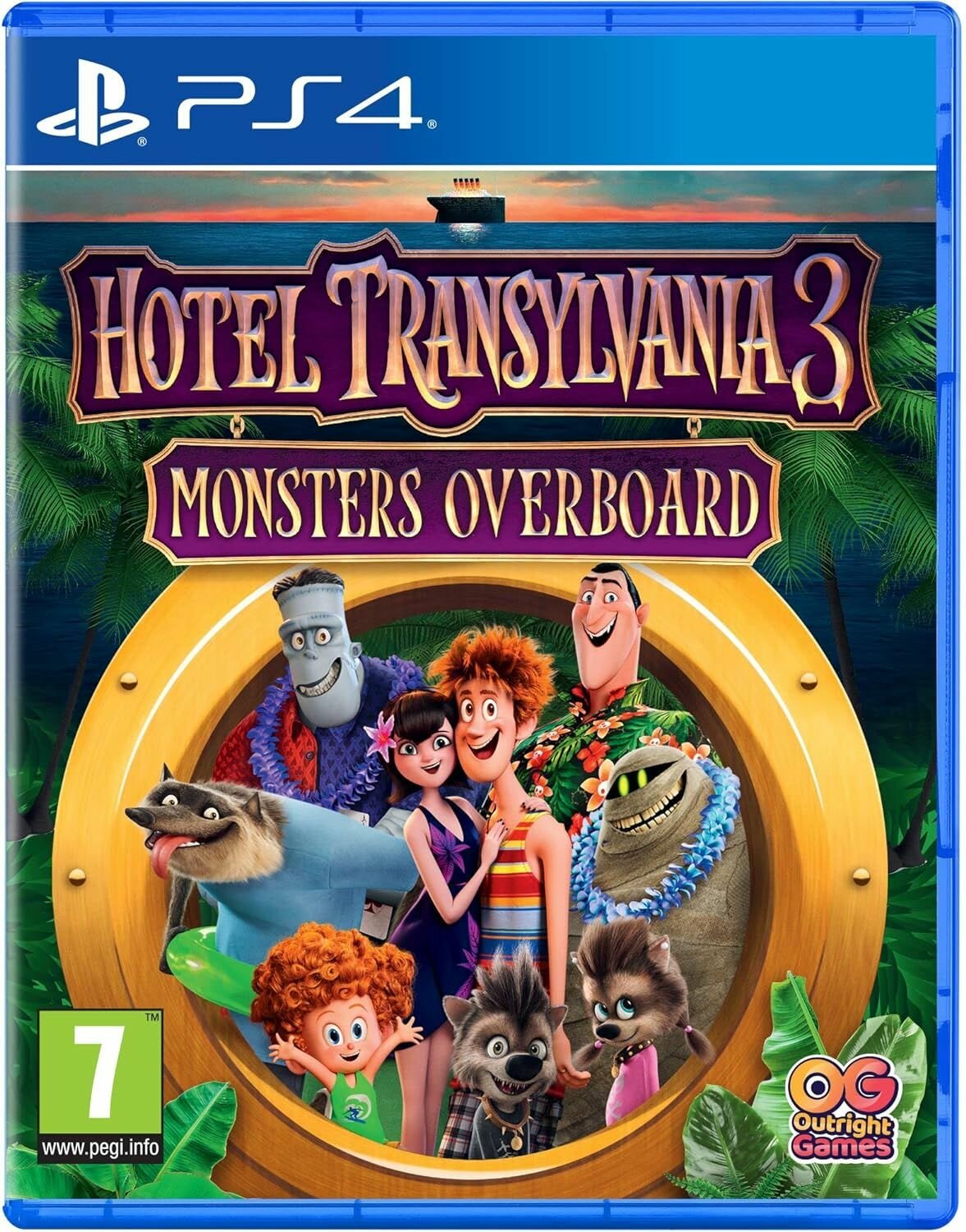 Игра Hotel Transylvania 3 Monsters Overboard (PlayStation 4, Английская версия)