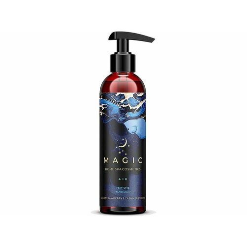 Парфюмированное мыло для рук MAGIC 5 ELEMENTS Strawberries Cashmere Wood шампунь для волос pure bases шампунь для волос и тела magic wild strawberries and cashmere wood