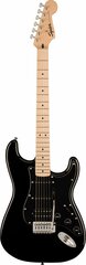 FENDER SQUIER Sonic Stratocaster HSS Black электрогитара, цвет черный