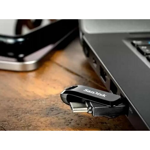 Флешка SANDISK BY WESTERN DIGITAL USB-C 512GB SANDISK флешка netac us5 512gb usb 3 2 usb type c серый nt03us5c 512g 32ta