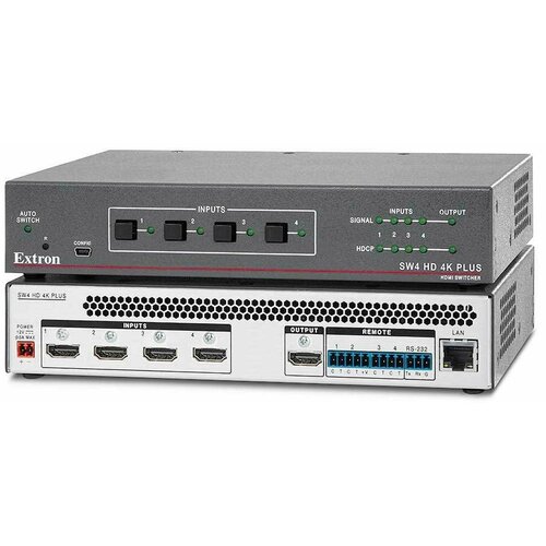 Коммутатор Extron SW4 HD 4K PLUS (60-1604-01)