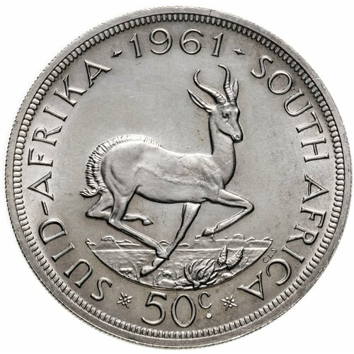 ЮАР 50 центов (cents) 1961