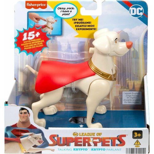 DC Лига Суперпитомцы Разговаривающий Крипто dc super 2 5 action figure dc comics fisher heroes boy toy gift