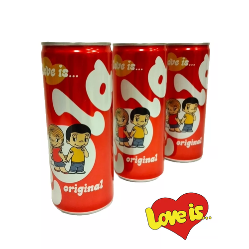 Газированный напиток Love is Cola Original, 3 банки
