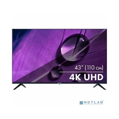 Haier LCD LED телевизоры Haier 43 Телевизор HAIER Smart TV S1 4K Ultra HD черный смарт ТВ Android DH1VYAD00RU чёрный 4338500₽