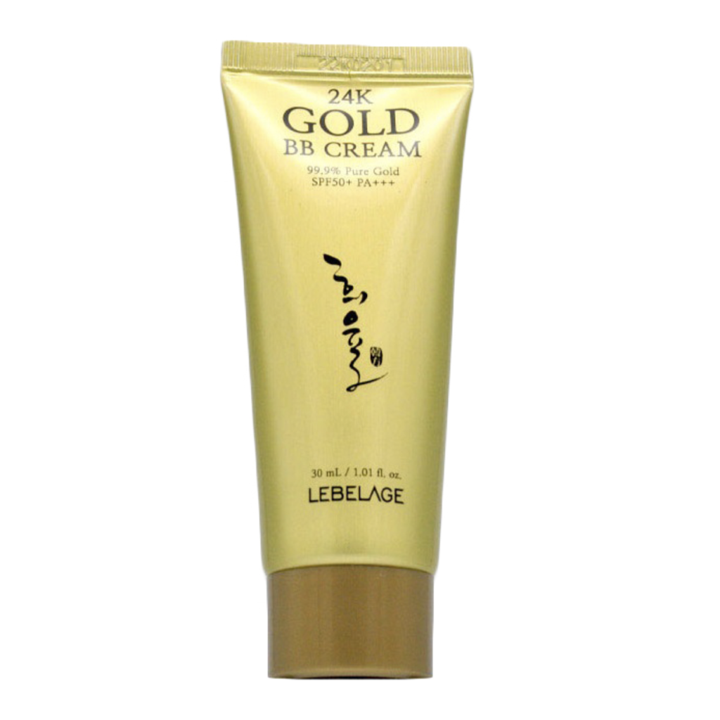 Омолаживающий BB-крем для лица с золотом [Lebelage] 24K Gold Cream SPF50+ PA+++