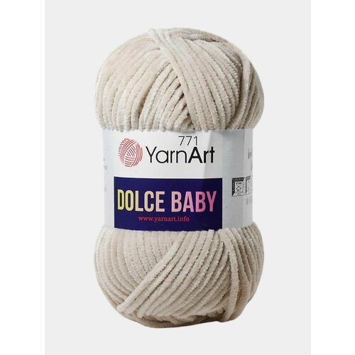 Пряжа YarnArt Dolce Baby, Цвет Бежевый