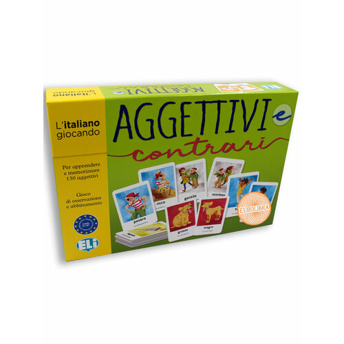 AGGETTIVI E CONTRARI (A2-B1) / Обучающая игра на итальянском языке Прилагательные и антонимы
