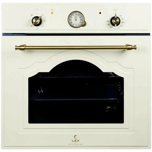 Духовой шкаф LEX EDM 078C IV LIGHT белый антик 4018700₽