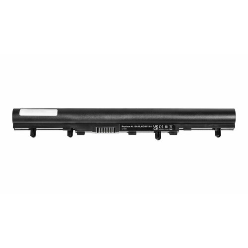 Аккумулятор / батарея AL12A32 Premium для Acer Aspire V5-571G, E1-522, V5-571, E1-570G, V5-551, V5-561G, V5-531, V5-531G и др. / 14,8V 2600mAh 38Wh аккумуляторная батарея для ноутбука acer aspire v5 531 al12a72 14 8v 2500mah 37wh черная