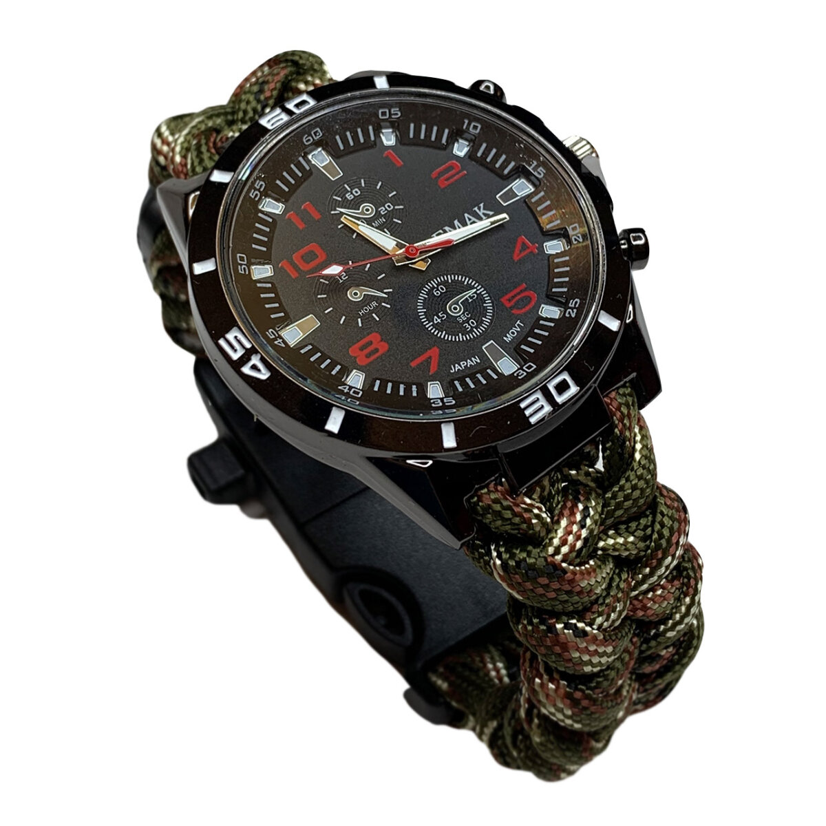 фото Тактические часы с набором выживания