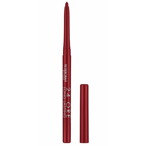 Карандаш для губ автоматический Deborah Milano 24 Ore Long Lasting Lip Pencil, тон 02 Ярко-красный, 0,4 г