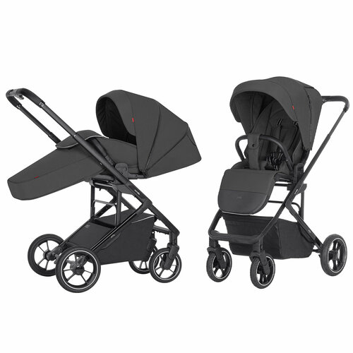 фото Детская коляска carrello alfa crl-5508 graphite grey лак