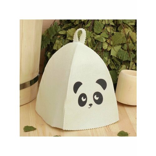 Шапка для бани с детской термопечатью 