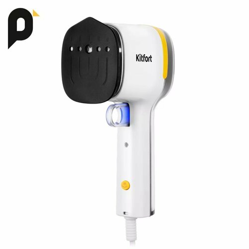 Отпариватель КТ-9172 ручной 1100 Вт 130 мл 13 гмин бело-жёлтый 704100₽