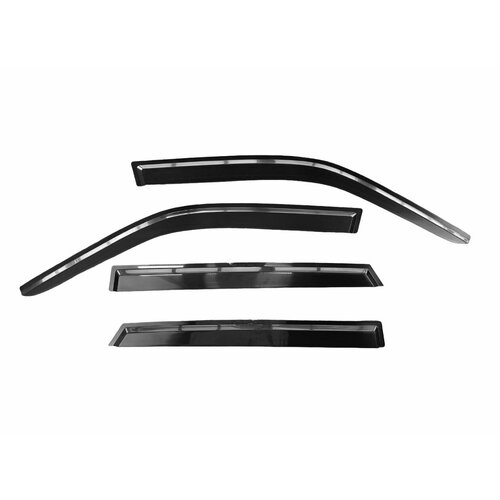 Дефлекторы боковых окон ВАЗ 2110 2112 2170 Лада Приора 4 шт на скотч дельта 1000₽