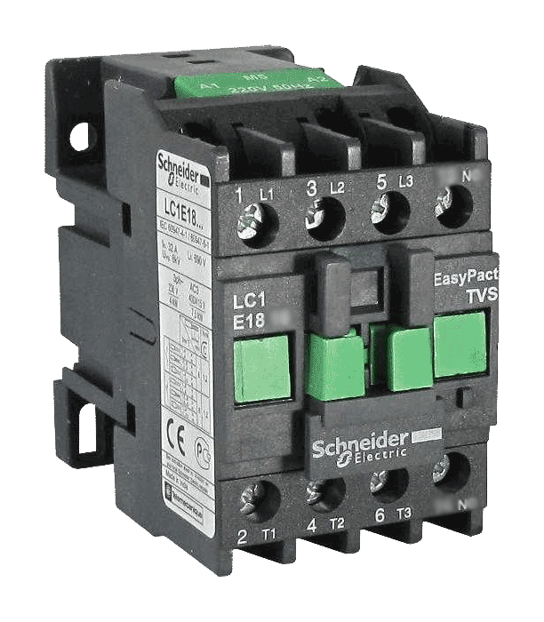 Магнитный пускатель/контактор перемен. тока (ac) Schneider Electric LC1E1801M5