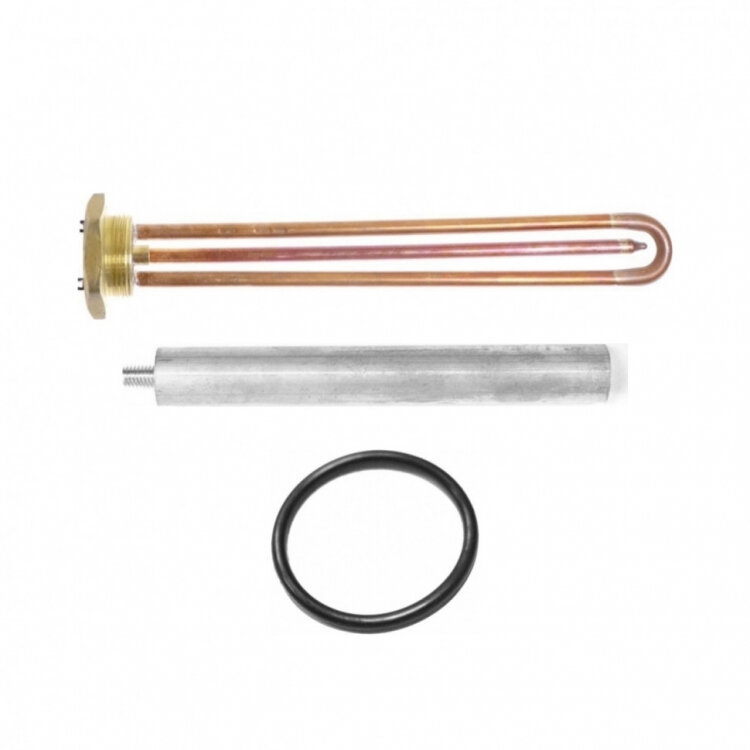 фото Комплект ТЭН RDT 2000W, D42мм, М6, 220V + прокладка + анод, 30220K1