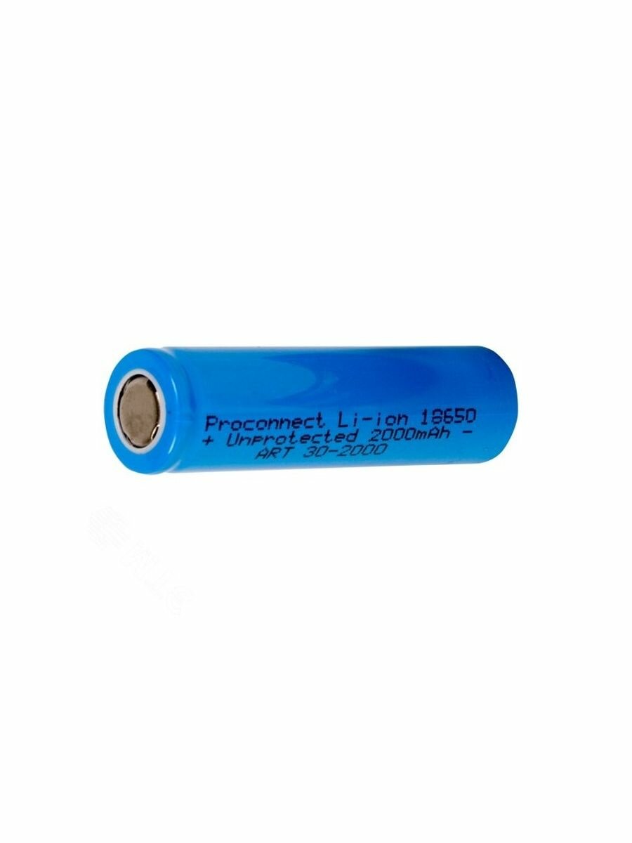 Аккумулятор PROCONNECT 18650 unprotected Li-ion 2000 mAH пакет "БОБ" - фото №19