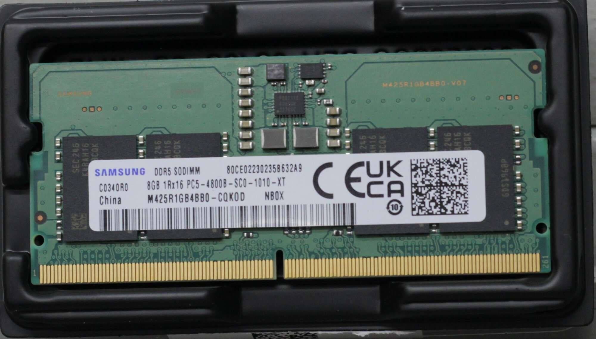 Оперативная память Samsung SODIMM CL40 M425R1GB4BB0-CQK