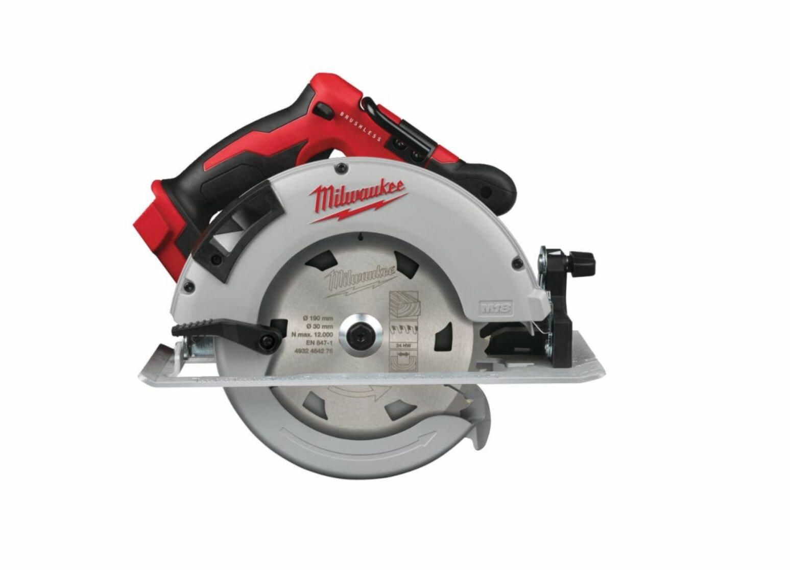 Аккумуляторная циркулярная пила Milwaukee M18 BLCS66-502X 4933464590