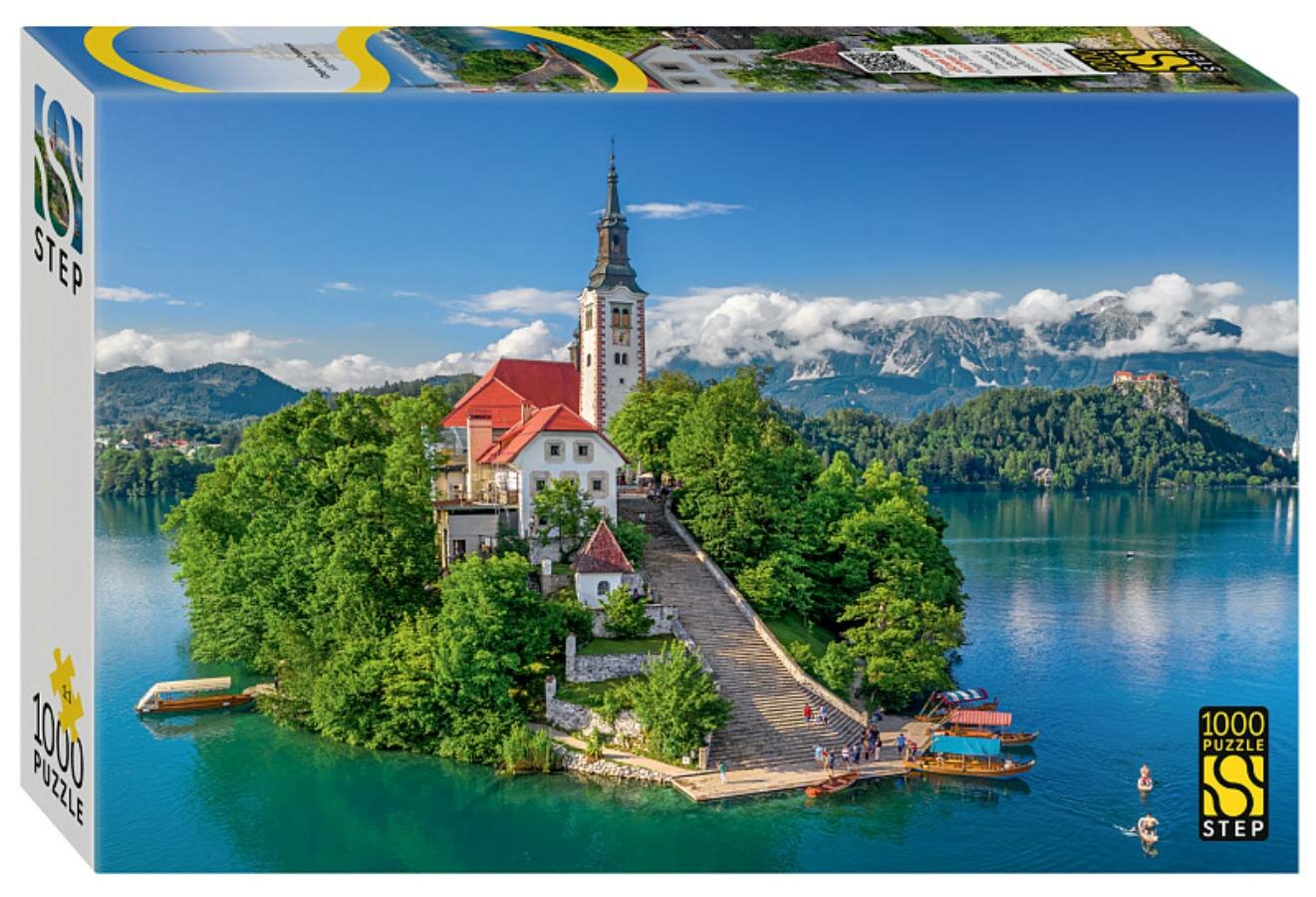 Пазл для взрослых Step puzzle 1000 деталей: Озеро Блед. Словения