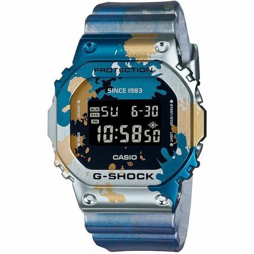 Наручные часы CASIO, серый, золотой